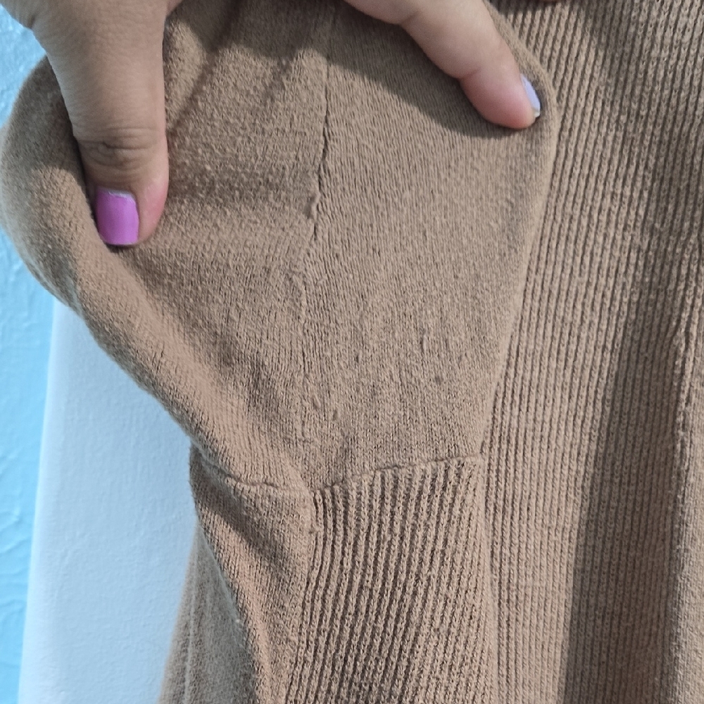 GAP Women's Brown Open-Front Cardigan - Picture 5 of 10